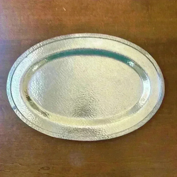 Homan Made In USA Sheffield Quality Wm Mounts Tray Plated On Nickel Hammered - Picture 1 of 8